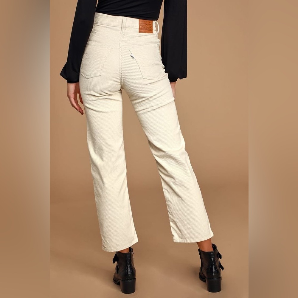 Levi’s Premium RIBCAGE STRAIGHT ANKLE CORDUROY PANTS